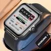 Ceas inteligent Bluetooth Răspuns la Apel Bărbați Full Touch Dial Call Tracker Fitness IP67 Ceas inteligent Impermeabil Bărbați Femei + Box
