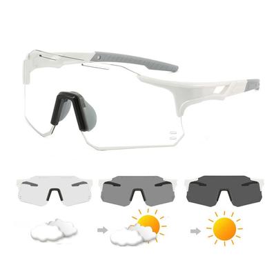Wrap Around Sports Sunglasses Color Change Cycling Goggles Professional Cycling Glasses  Outdoors