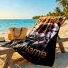Cristiano Ronaldo Customized Name Beach Towel Soft Durable Quick-Dry Portable for SwimmingBeachCamping Travel Beach AccessoriesGym