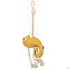 Jouet pour chien - TRIXIE - Chamélion - Corde en cuir - Durable - Jaune