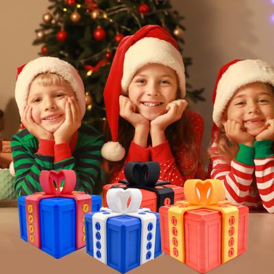 3D Annoying Gift Box with Screws Puzzle Gift Box with Twist Storage Interactive Desk Prank Box for Christmas Home Decor