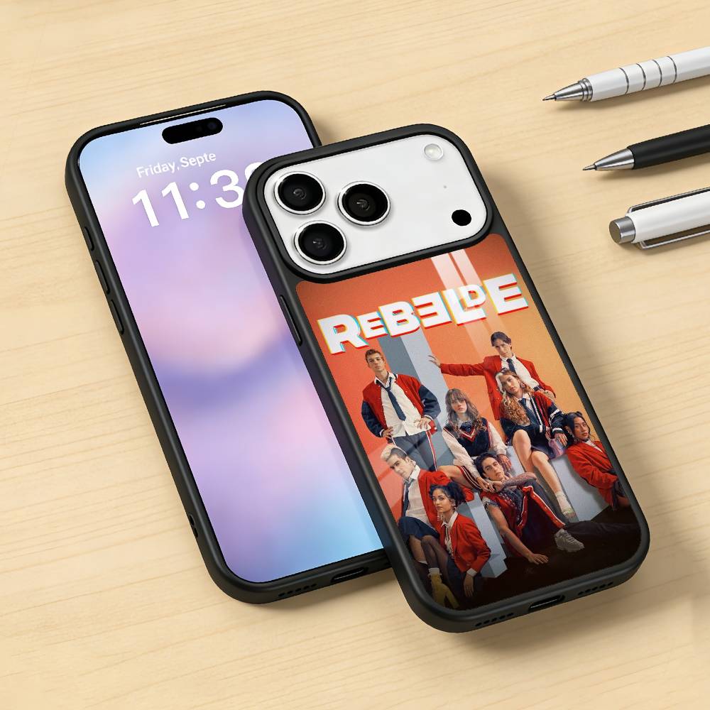 R-RBD R-REBELDE V-V Phone Case For iPhone 17,16,15,14,13,12,Pro,Max For Magsafe Magnetic Wireless Charging