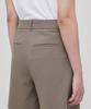 MUSINSA STANDARD WOMAN Women'S Lightweight Hidden Elastic Waist Half Slacks [Dusty Beige]
