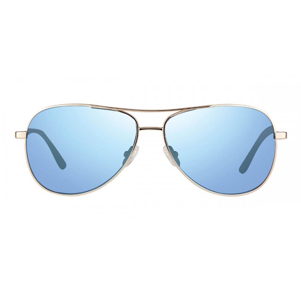 

REVO Re 1156 Relay Petite Polarized 04bl Женские солнцезащитные очки Gold/55