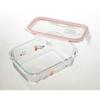 Skater Heat-resistant Glass Storage Container Moomin Kitchen 650ml M with Lid Valve 4-Point Lock GBST7-A