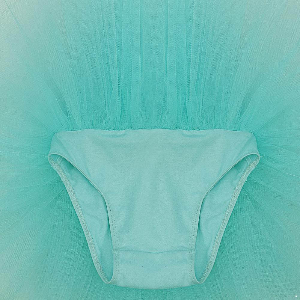 Kids Girls Ballet Dance Tutus Sleeveless Tulle Sequins Ballerina Dancewear Swan Lake Performance Costume Dance Dress Tutu Dress