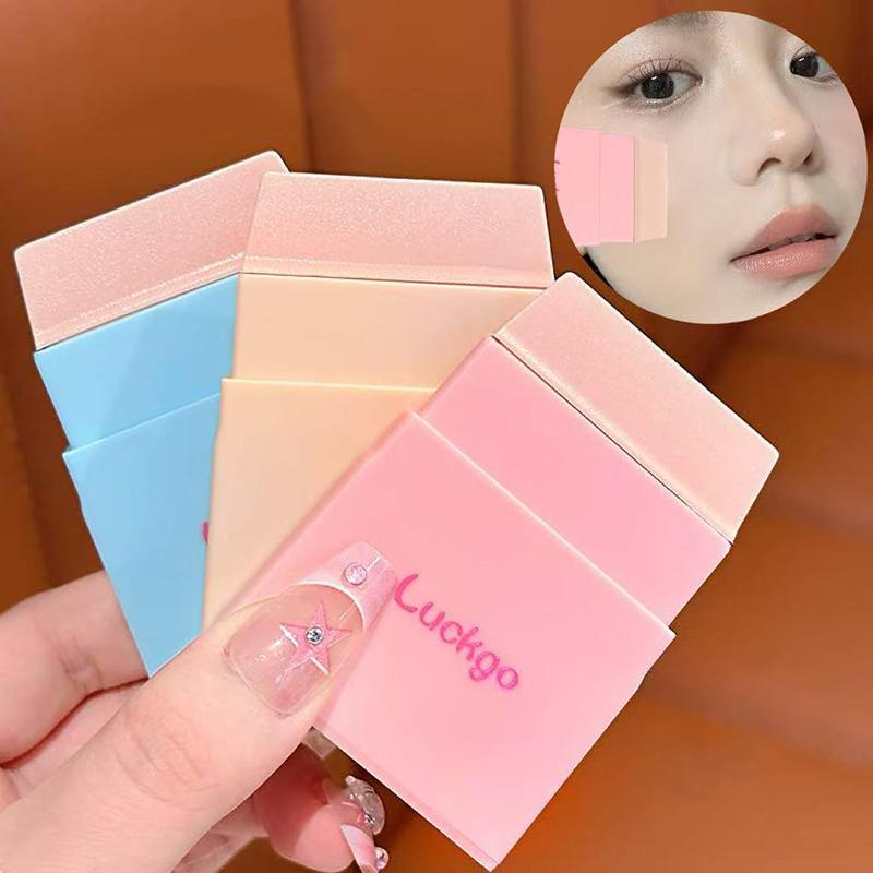 Přenosný silikonový štětec na make-up rovnoměrně nanáší pudr bez šmouh podkladová báze plochá hlava make-up pro obličej kosmetické nástroje snadno čistit