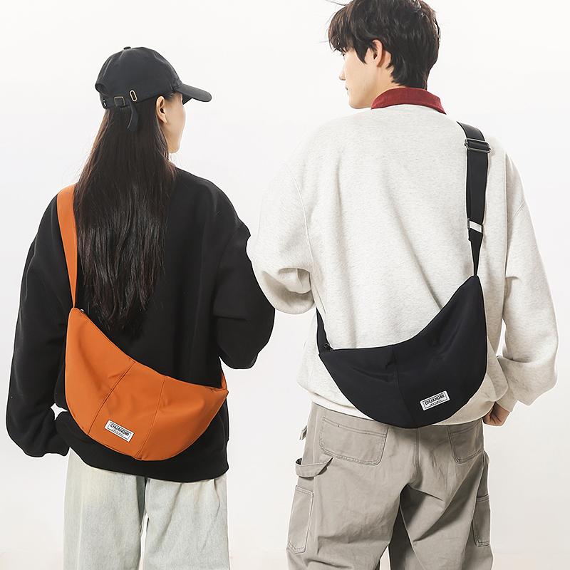 Tasche mit großem Fassungsvermögen Damen Schulter-Umhängetasche Herren Pendler Hobo-Tasche