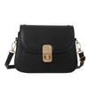 Trendy Fall Women's Crossbody Bag With Unique Lock Closure Versatile Small Purse