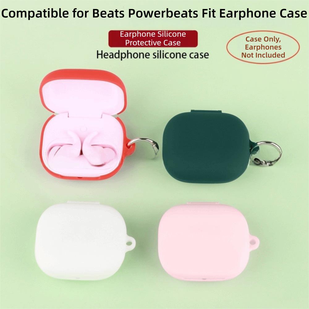 Silicone Headset Case Anti-fall Bluetooth Earphone Protector for Beats Powerbeats Fit