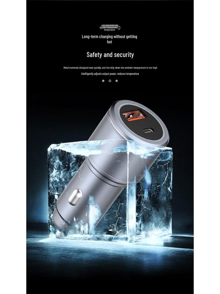 Huawei QC3.0 36W Dual Port Aluminum Car Charger