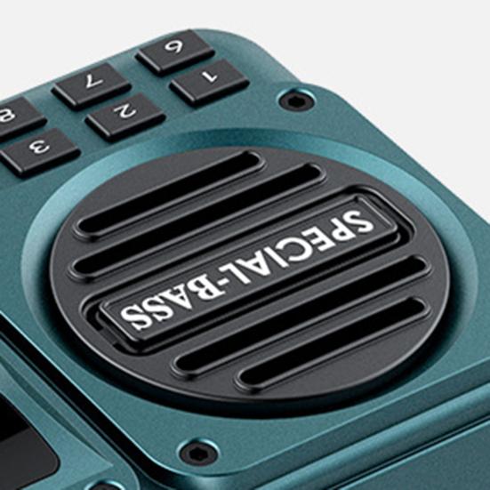 Tragbares Radio Bluetooth-kompatibler Lautsprecher Digitalanzeige Batteriebetriebenes AM/FM-Radio Drahtloser Handlautsprecher