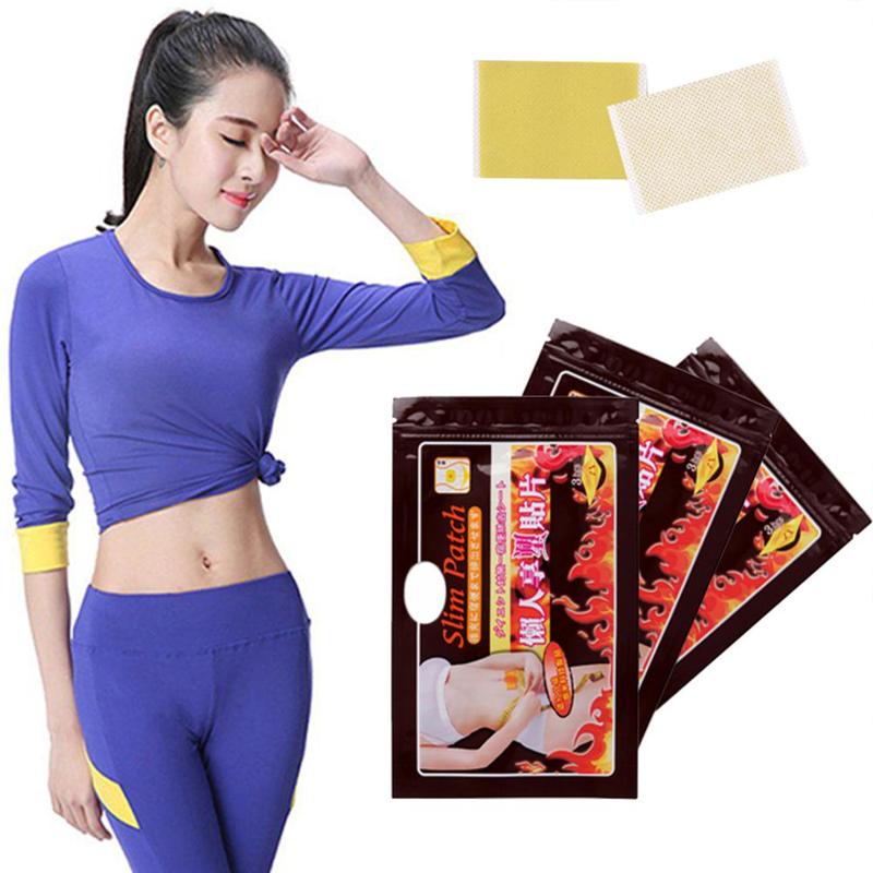 Buy 6pcs/bag Slimming Navel Sticker Slim Patch Weight Burning Fat Burner Loss Patch G6J0 at
