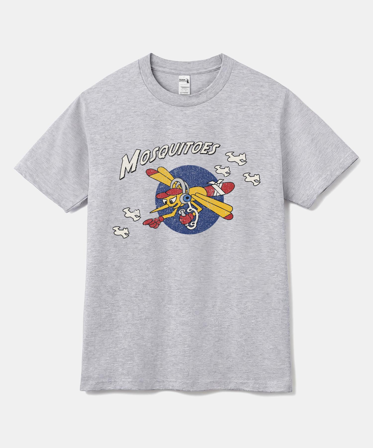Gildan Gildan X Vintage Collection Mosquitoes T-Shirt White/L