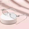 Unisex Fashion New Design Optical Glasses Fashion Luxury Oval Frame Normal Glasses Hd Anti Blue Light Optical Glasses