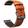 22 26mm Genuine Leather Replaceable Strap Wristband For Garmin Fenix5 5XPlus 6 6XPro 7 7X Instinct 2 Quick Release Watch Band
