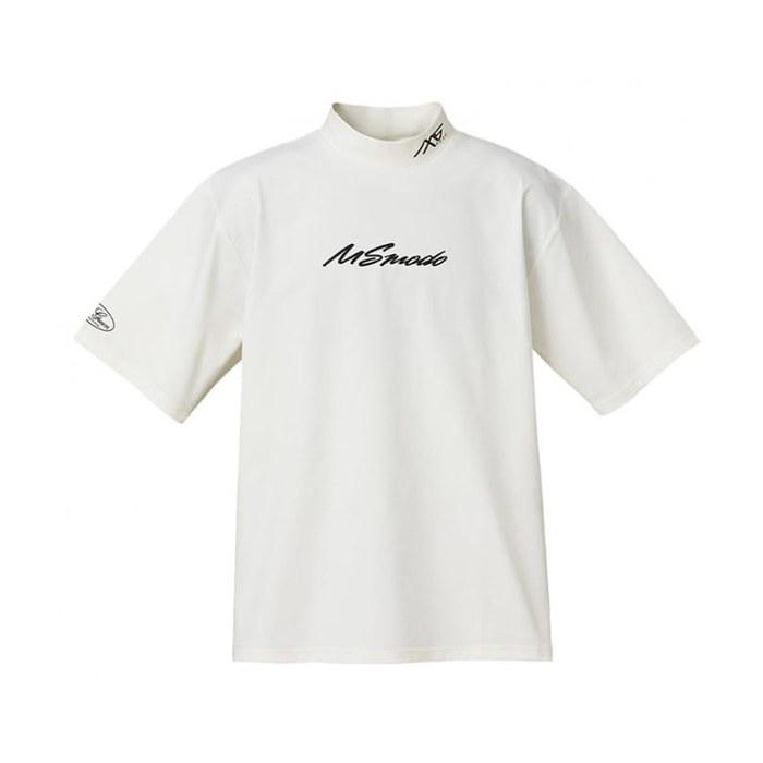 [Evergreen] MS-modo Dry Mock Neck T-Shirt L White