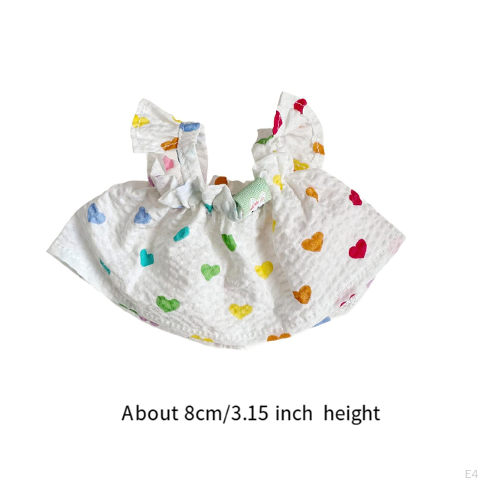 Милые куклы платья костюмы мягкие мультфильм мода плюшевые аксессуары подвески наряды — фото 5