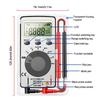 Portable Multimeter 1999 Counts Digital Multimeter Voltmeter Auto-Ranging for Testing Voltage Current Resist Continue