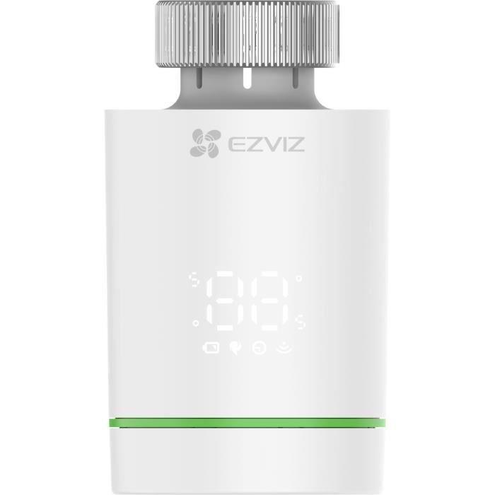 Thermostat - ezviz - t55 - vannes thermostatiques connectées - zigbee - contrôle température - verrouillage enfant