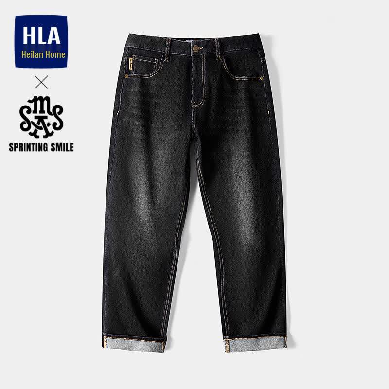 HLA Men s Straight-Leg Jeans, 26 Sprinting Smile Series 36