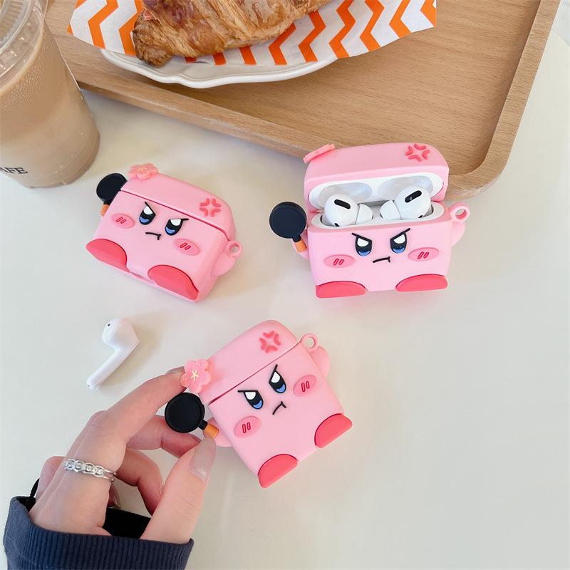 Süßes Sternen-Kirby für AirPods Pro 1. Generation Schutzhülle 1. Generation pro1 Generation Apple Bluetooth-Headset-Hülle