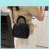Trendy 2024 Quilted Handbag For Women Stylish Pu Leather Crossbody Bag Chic
