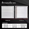 450x450mm natural aluminum