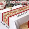 Christmas Snowflakes Table Runner Christmas Decorations For Home 2025 Xmas Table Cover Winter Holiday Kitchen Dining Table Decor