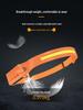 USB Rechargeable LED Headlamp for Cycling & Night Running - High-Intensity, Cross-Border Wave-Sensing