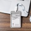 Youhe 6638 Transparent Double-Sided Acrylic Lanyard Card Holder