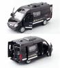1:32 Mercedes-Benz Sprinter MPV Van Toy Car Diecast Vehicle Model Pull Back Sound Light Doors Openable Collection Gift For Kid