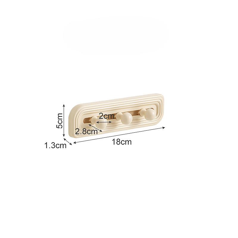 Sliding Freely Adjustable Non-marking Hooks Entrance Door Back Living Room Multi-purpose Hooks Household Multifunctional Hooks