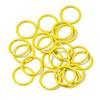 Colorful Open Jump Rings for DIY Jewelry Making - Round Single Loop Iron Rings for Beading Bracelets