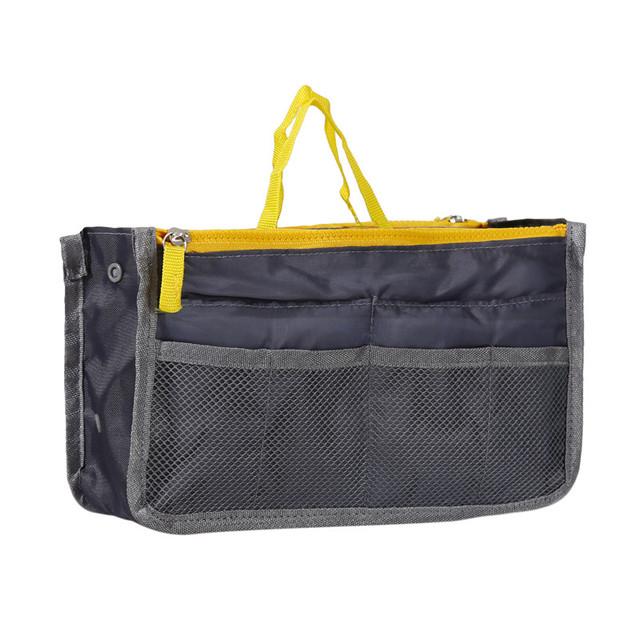Large Capacity Layered Bag with Double Zipper Opening and Closing, Easy To Store Items Such As Tablets, Laptops,Files,Books, Etc