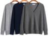 Knit Solid Plus Sizes [JHIJSC] Women's Cardigan, Office, Autumn, Casual, Business, Color, Stylish, (JP, Alphabet, L, Navy)