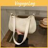 Minimalist Urban Chic Underarm Bag For Women Versatile Fall Fashion In Black Khaki Brown And White Colors