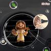 Cute Cartoon 2D Acrylic Car Air Vent Clips Religious Auto Air Freshener Clips For Car Interior Decoration