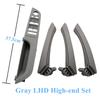 For BMW 3 Series E90 E91 316 318 320 325 328i LHD Top Quality Interior Plastic Door Pull Handle with Cover Trim Full Set