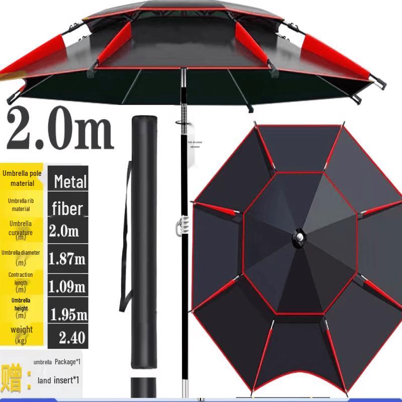 Outdoor Adjustable Fishing Sun Umbrella