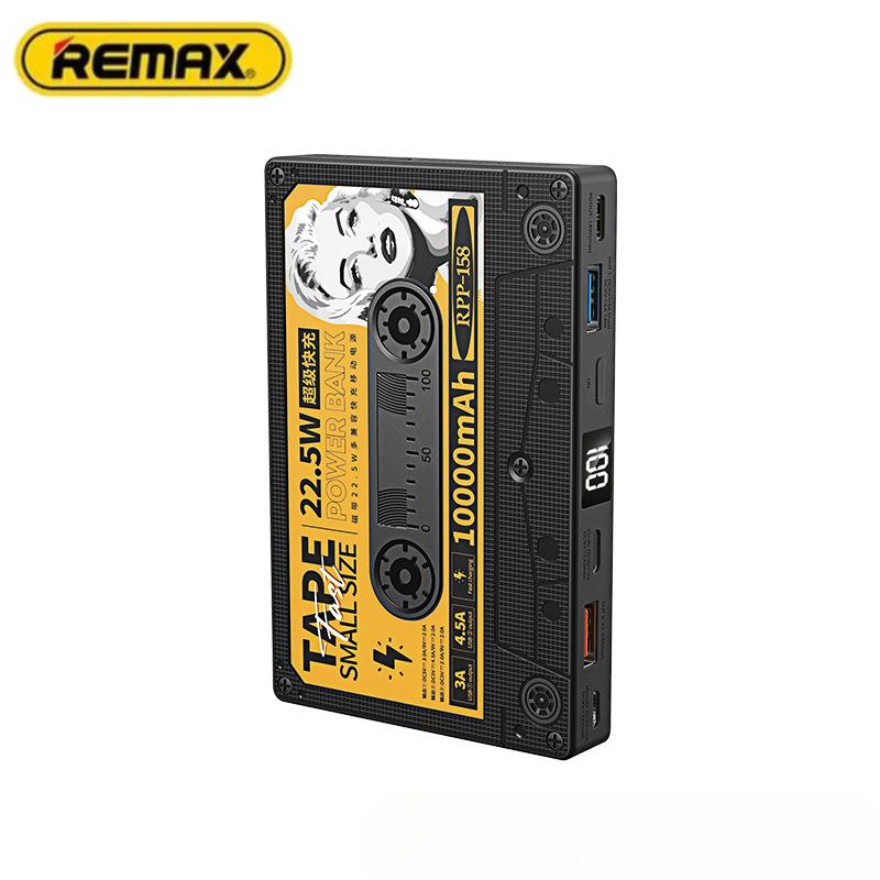 

REMAX Retro Tape Power Bank 22,5 Вт с быстрой зарядкой 10000 мАч RPP-158
