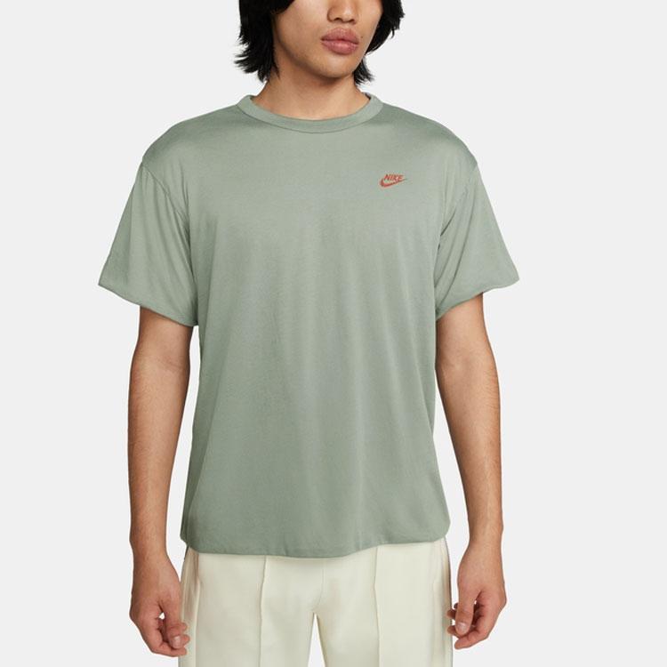 Nike Reversible Casual Crew Neck Short Sleeve T-Shirt Men Tops Particle-Grey DQ4248-073