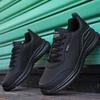 39-48 Spring/autumn Men's Shoes Men's Sports and Leisure Student Shoes Running Lightweight Black Men's Shoes