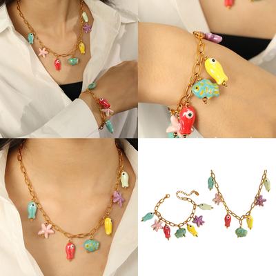 Vibranting Ceramic Bead Bracelet In Dopamine Color for Trendy Women Seek Stylish Accessory To Elevating Their Look