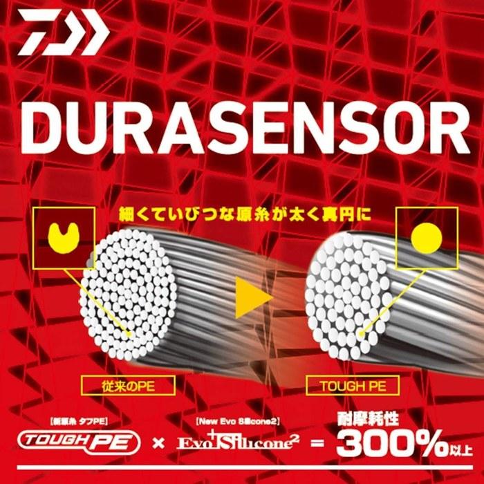 Daiwa PE Line Getsumeika Bijin Dura Sensor + Si2 0.4 Number 200m Sakura Pink