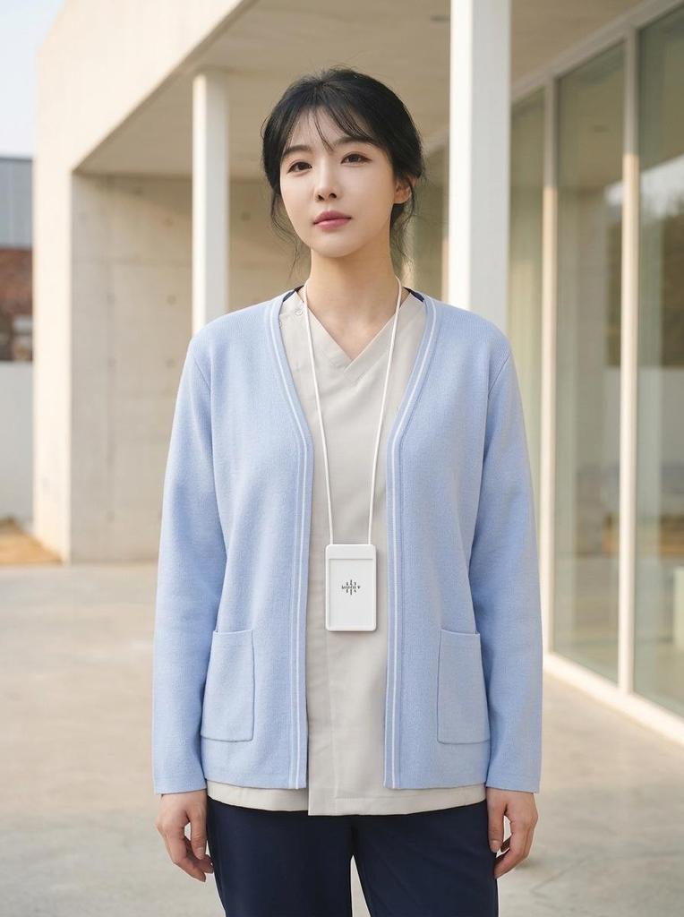 Korean Style Nurse Cardigan Sweater for Doctors & Beauticians
