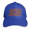 Francesco Bagnaia Number   Baseball Cap Hat Luxury Brand Rave Winter Hat Custom Cap Hats For Unisex Womens