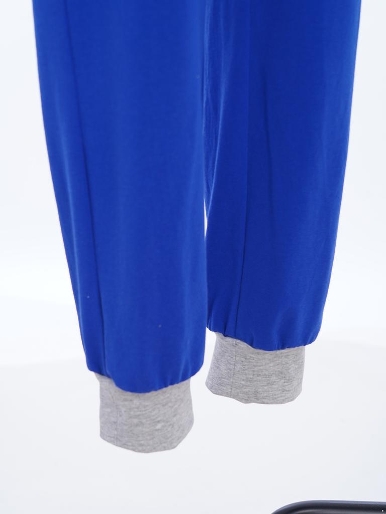 Unisex Kids Adaptive Clothing Jumpsuit Back Invisible Zipper for Easy Dressing Contrast Color with Pocket