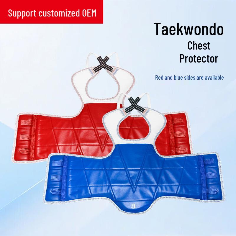 Защита груди для Муай Тай, Тхэквондо и Саньда - Соревновательная и тренировочная версия S