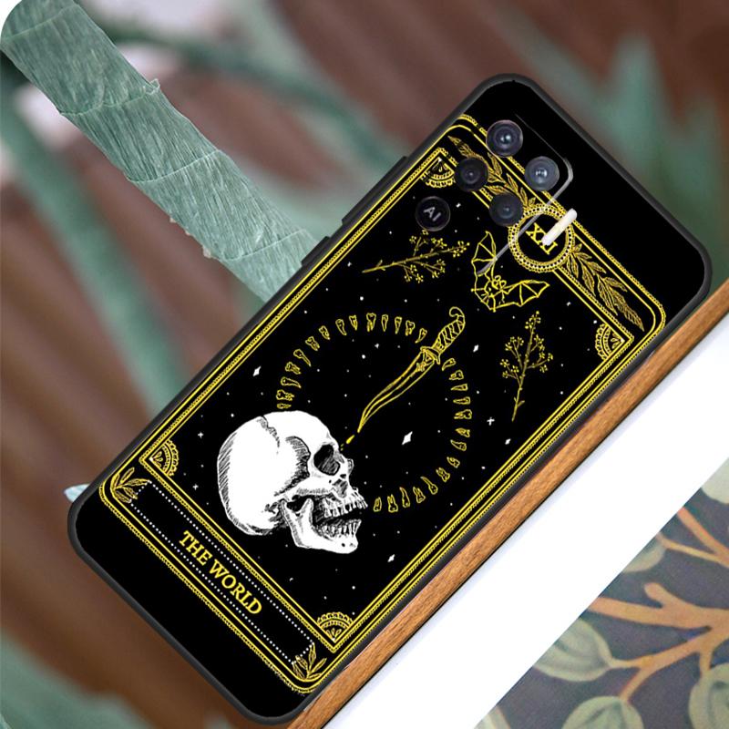 Death Tarot For OPPO A17 A16 A15 A79 A58 A78 A98 A74 A94 A77 A5 A9 A96 A76 A52 A72 A53S A54S A57S Case